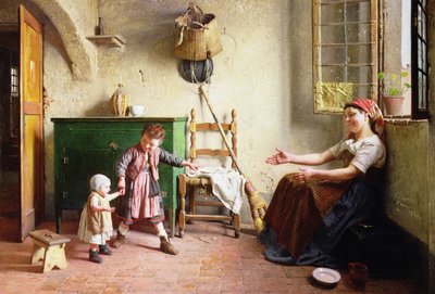 I Primi Passi, 1876 da Gaetano Chierici